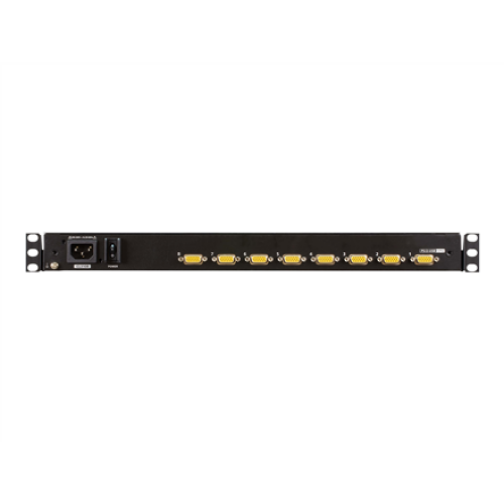 Aten , 8-Port PS/2-USB VGA Single Rail WideScreen LCD KVM Switch , CL3108NX-ATA-AG