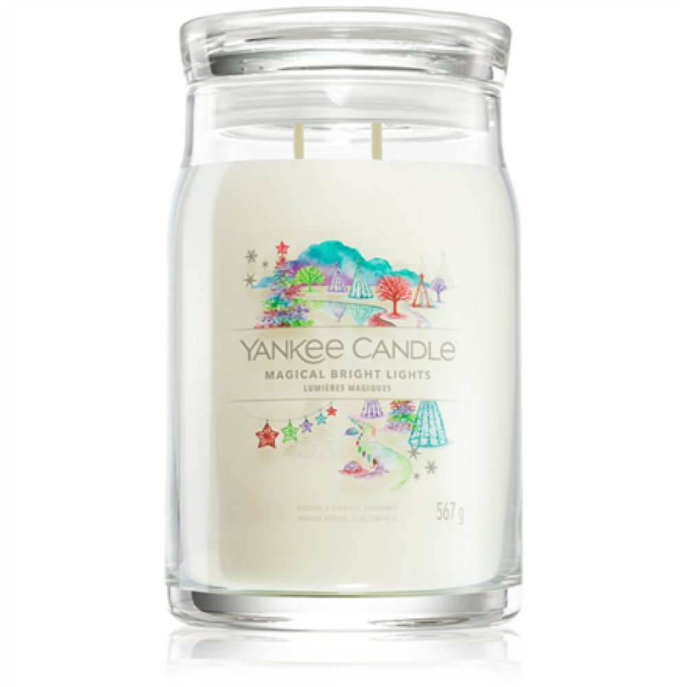 Yankee , Candle Signature Magical Bright Lights Large, 567 g