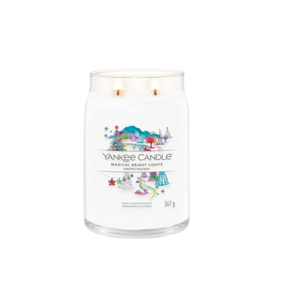 Yankee , Candle Signature Magical Bright Lights Large, 567 g