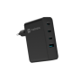 Natec Ribera USB Charger, 1x USB-A + 3x USB-C , NUC-2234
