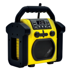Adler , Construction radio with Bluetooth , AD 1911 , AUX in , Black/Yellow