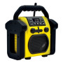 Adler , Construction radio with Bluetooth , AD 1911 , AUX in , Black/Yellow