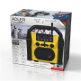 Adler , Construction radio with Bluetooth , AD 1911 , AUX in , Black/Yellow