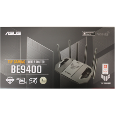 SALE OUT. Asus TUF-BE9400 Tri-Band WiFi 7 Gaming Router, EU+UK , SALE OUT. TUF-BE9400 Tri-Band WiFi 7 Gaming Router, EU+UK , 802.11ax , 688/2885/5764 Mbit/s , Ethernet LAN (RJ-45) ports 3 , Mesh Support Yes , MU-MiMO Yes , 4G/5G , 36 month(s) , DAMAGED PA
