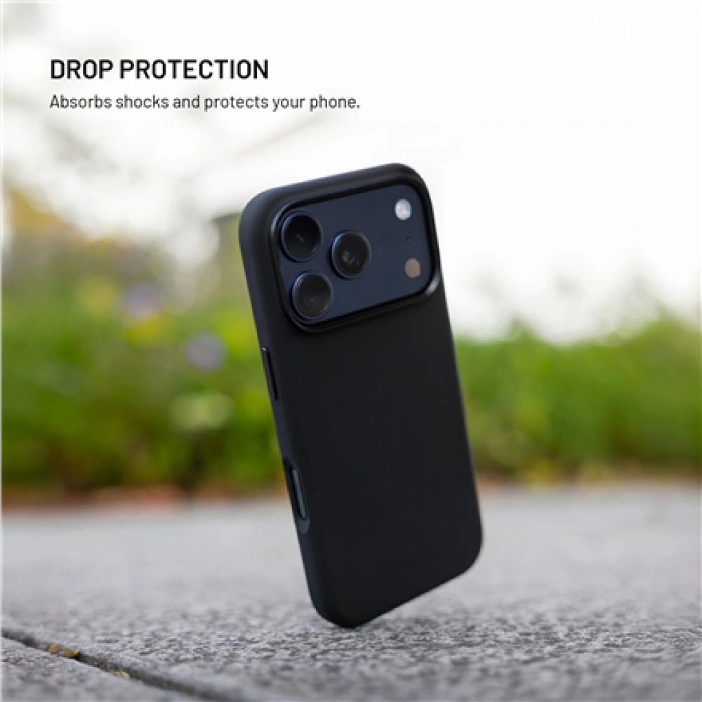 Fixed MagFlow , Back cover , Samsung , Galaxy S26 , Liquid Silicon , Black