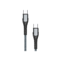 ColorWay Cable Type-C - Type-C (PD Fast Charging 65W) 3.0А, 1m , CW-CBPDCC040-GR