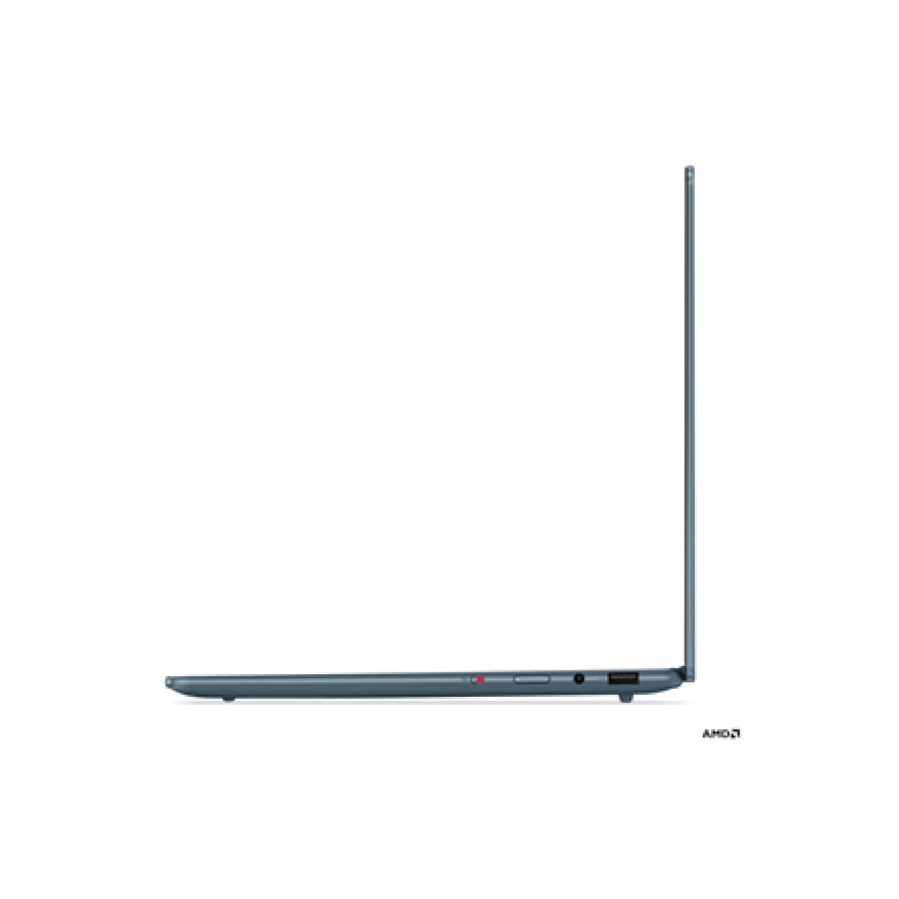 Lenovo- Yoga Slim 7 14AKP10 AMD , Tidal Teal , 14 , OLED , WUXGA , 1920 x 1200 pixels , Glossy , AMD Ryzen AI 5 , 330 , 16 GB , Soldered LPDDR5X , Solid-state drive capacity 512 GB , AMD Radeon 820M Graphics , Windows 11 Home , 802.11be , Bluetooth versio
