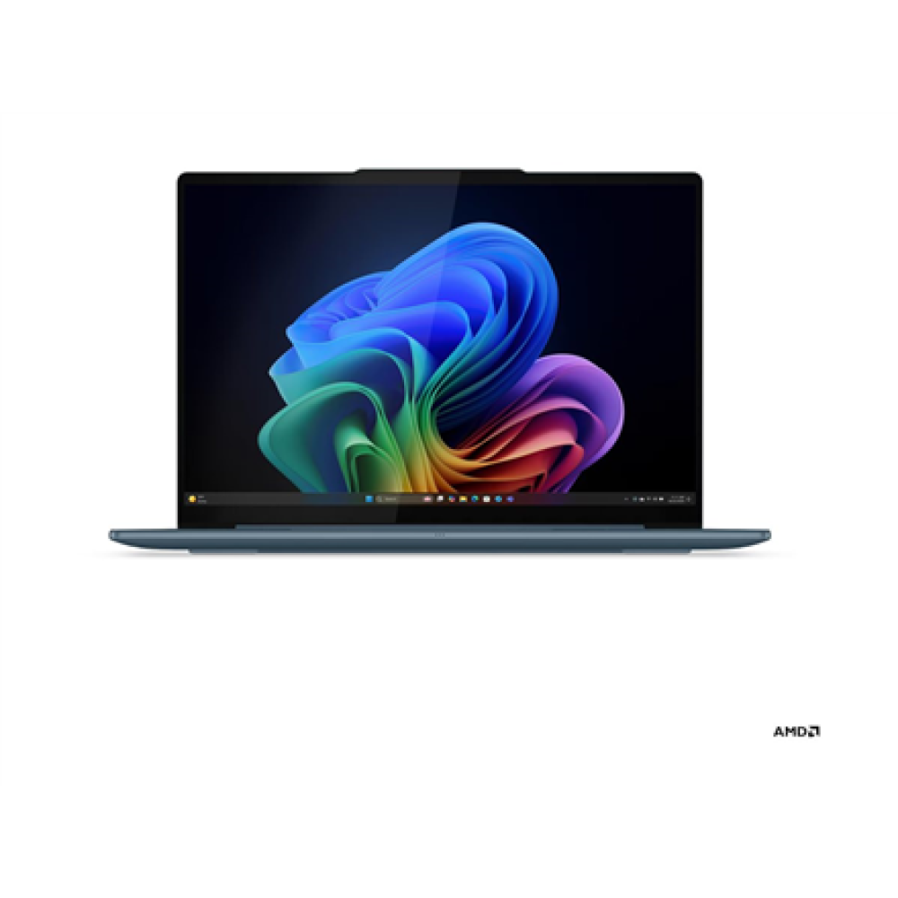 Lenovo- Yoga Slim 7 14AKP10 AMD , Tidal Teal , 14 , OLED , WUXGA , 1920 x 1200 pixels , Glossy , AMD Ryzen AI 5 , 330 , 16 GB , Soldered LPDDR5X , Solid-state drive capacity 512 GB , AMD Radeon 820M Graphics , Windows 11 Home , 802.11be , Bluetooth versio