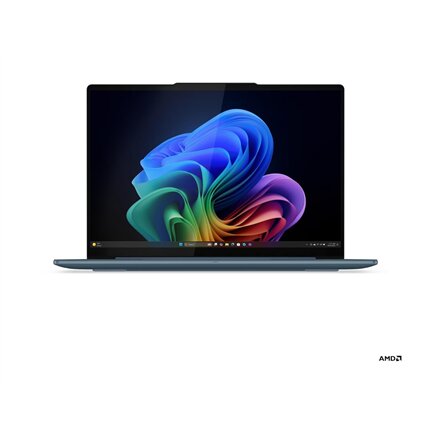 Lenovo- Yoga Slim 7 14AKP10 AMD , Tidal Teal , 14 , OLED , WUXGA , 1920 x 1200 pixels , Glossy , AMD Ryzen AI 5 , 330 , 16 GB , Soldered LPDDR5X , Solid-state drive capacity 512 GB , AMD Radeon 820M Graphics , Windows 11 Home , 802.11be , Bluetooth versio