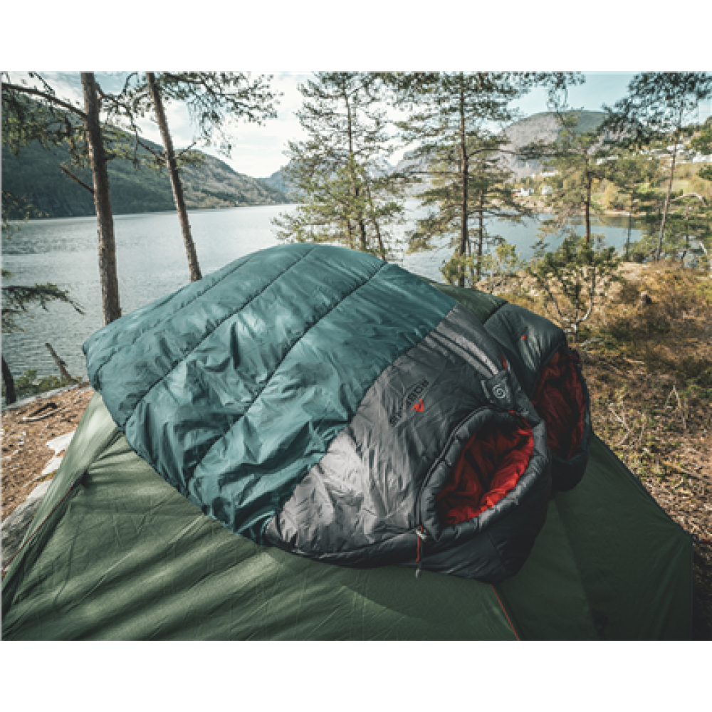 Robens Spire I -1°C , Sleeping Bag , YKK Auto lock - two-way open