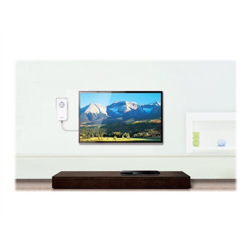 TP-LINK , AV1300 Gigabit Passthrough Powerline Starter Kit , TL-PA8010P KIT , 1300 Mbit/s , Ethernet LAN (RJ-45) ports 1 , No Wi-Fi , Extra socket