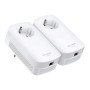 TP-LINK , AV1300 Gigabit Passthrough Powerline Starter Kit , TL-PA8010P KIT , 1300 Mbit/s , Ethernet LAN (RJ-45) ports 1 , No Wi-Fi , Extra socket