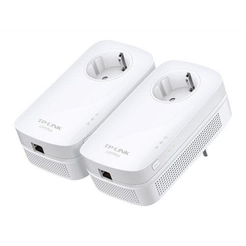 TP-LINK , AV1300 Gigabit Passthrough Powerline Starter Kit , TL-PA8010P KIT , 1300 Mbit/s , Ethernet LAN (RJ-45) ports 1 , No Wi-Fi , Extra socket