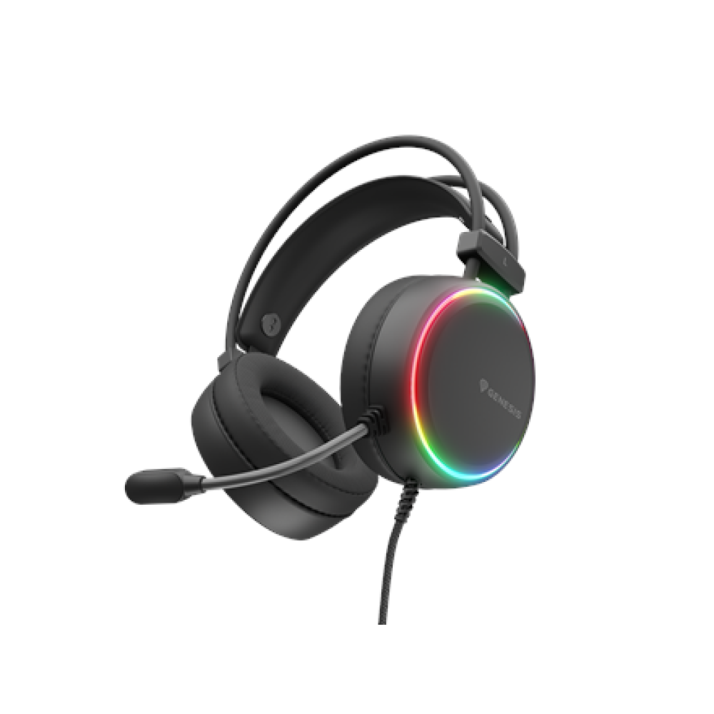 Genesis Gaming Headset , Neon 613 G2 , Wired , Over-ear , Microphone , Black
