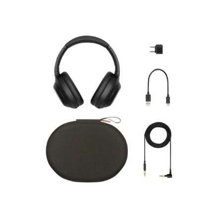 Sony Headphones , WH-1000XM4 , Bluetooth , Over-ear , Noise canceling , Noise reduction , Wireless , Black