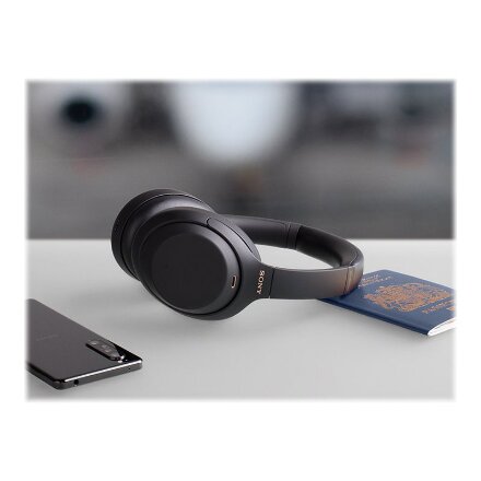 Sony Headphones , WH-1000XM4 , Bluetooth , Over-ear , Noise canceling , Noise reduction , Wireless , Black