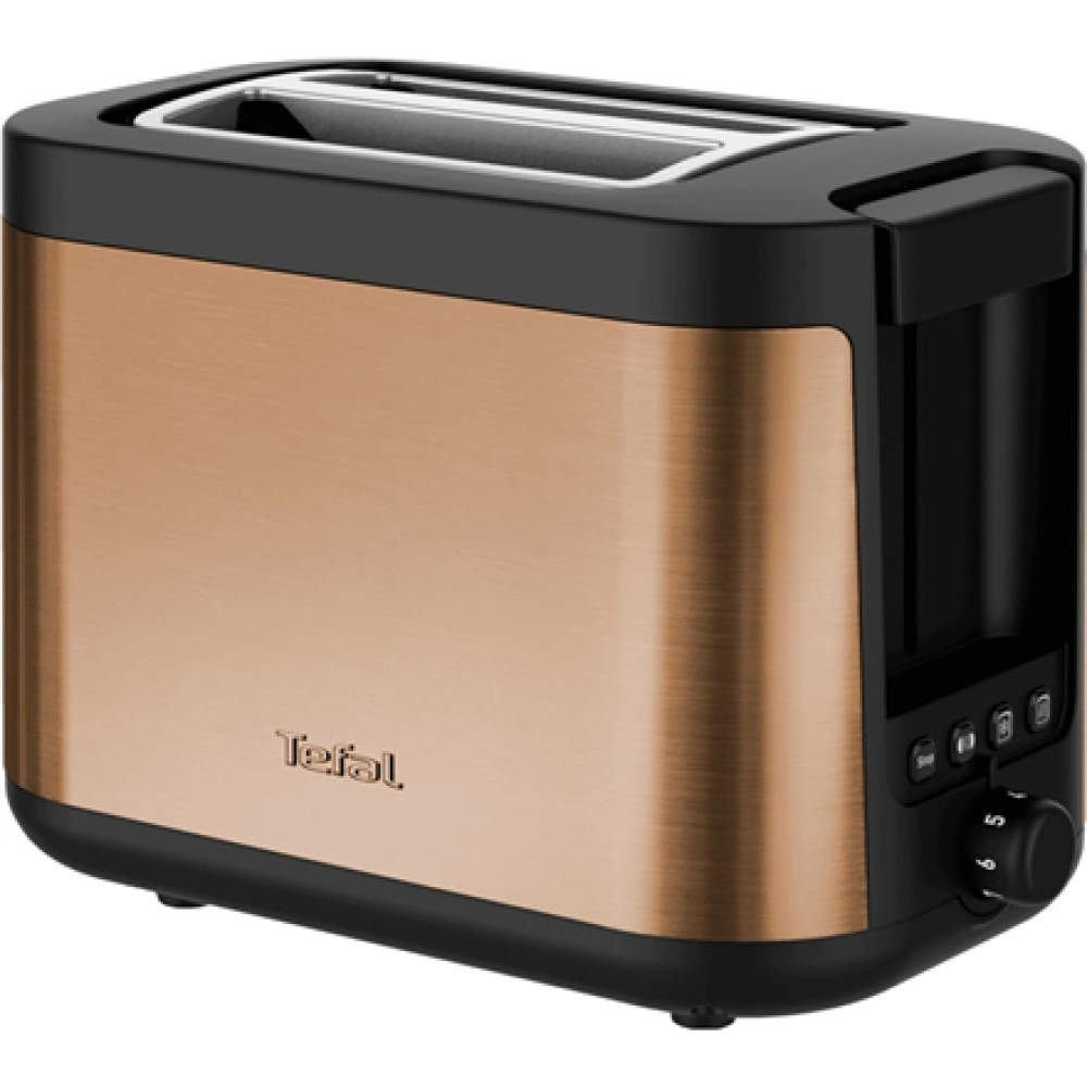 TT430G10 TEFAL Toaster , TT430G10 Coppertinto , Number of slots 2 , Housing material Stainless steel , Gold