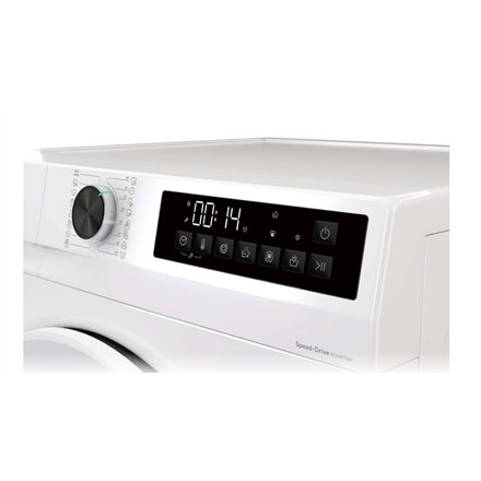 Candy , Washing machine , GD 06SS6-S , Energy efficiency class A , Front loading , Washing capacity 6 kg , 1000 RPM , Depth 42 cm , Width 60 cm , Display , LED , Steam function , White