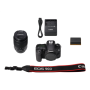Megapixel 32,5 MP , Optical zoom x , Image stabilizer , ISO 51200 , Display diagonal , Wi-Fi , Video recording , Automatic, manual , Frame rate fps , APS-C CMOS , Black