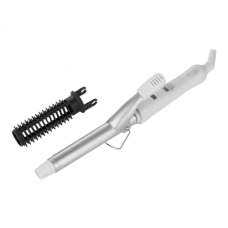 Hair Curling Iron , Adler , AD 2105 , Warranty 24 month(s) , Ceramic heating system , Barrel diameter 19 mm , Number of heating levels 1 , 25 W , White