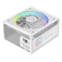 Gamemax PSU , RGB 850G WH , 850 W , Gold , White , Full Modular