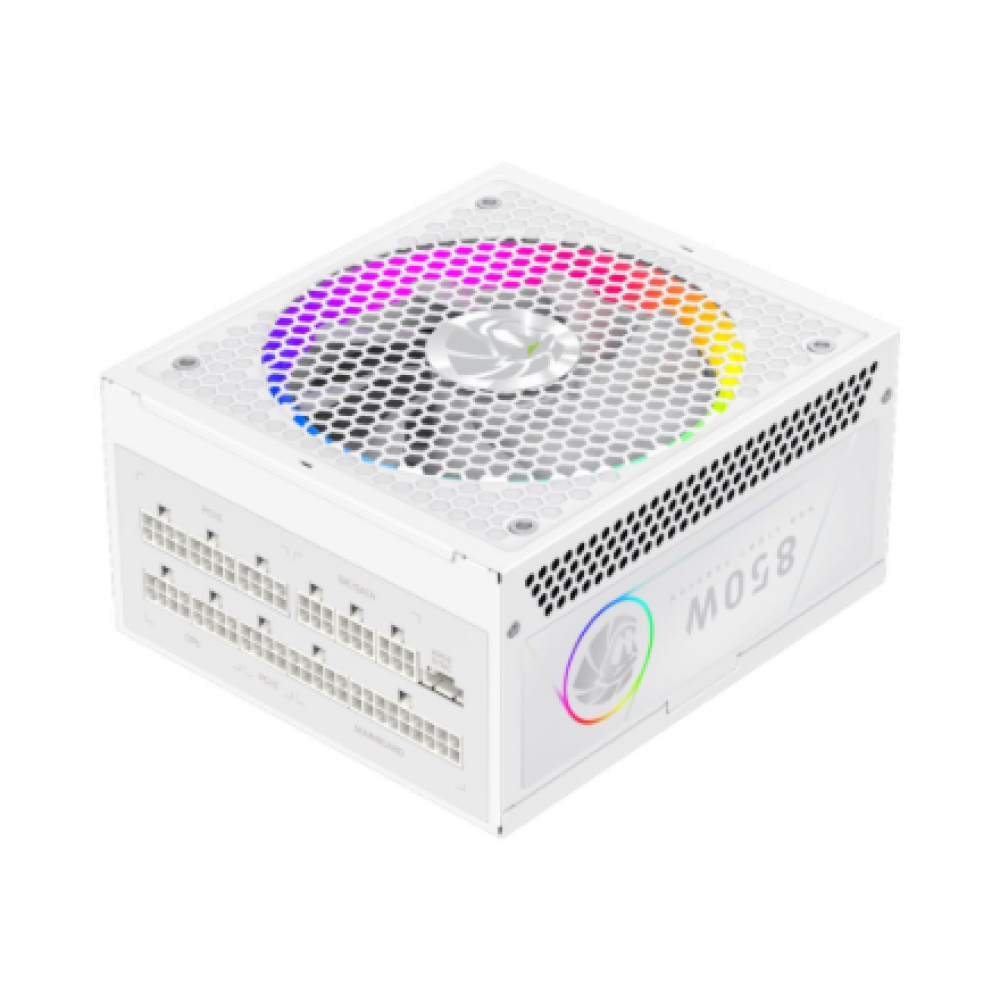 Gamemax PSU , RGB 850G WH , 850 W , Gold , White , Full Modular