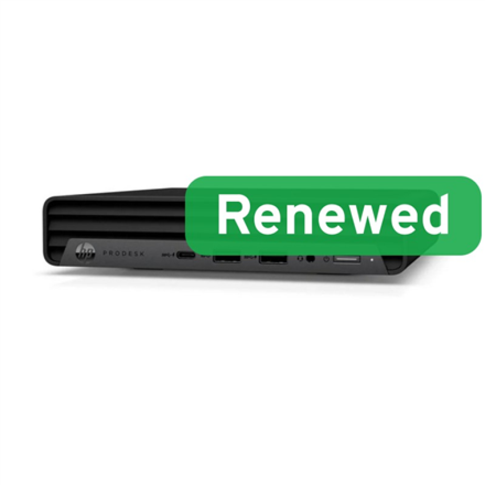 HP Renewed Grade B , ProDesk 400 G6 Desktop Mini , Intel Core i5 , i5-10500T , 16 GB , SSD , 256 GB , Intel UHD Graphics 630 , Windows 11 Pro