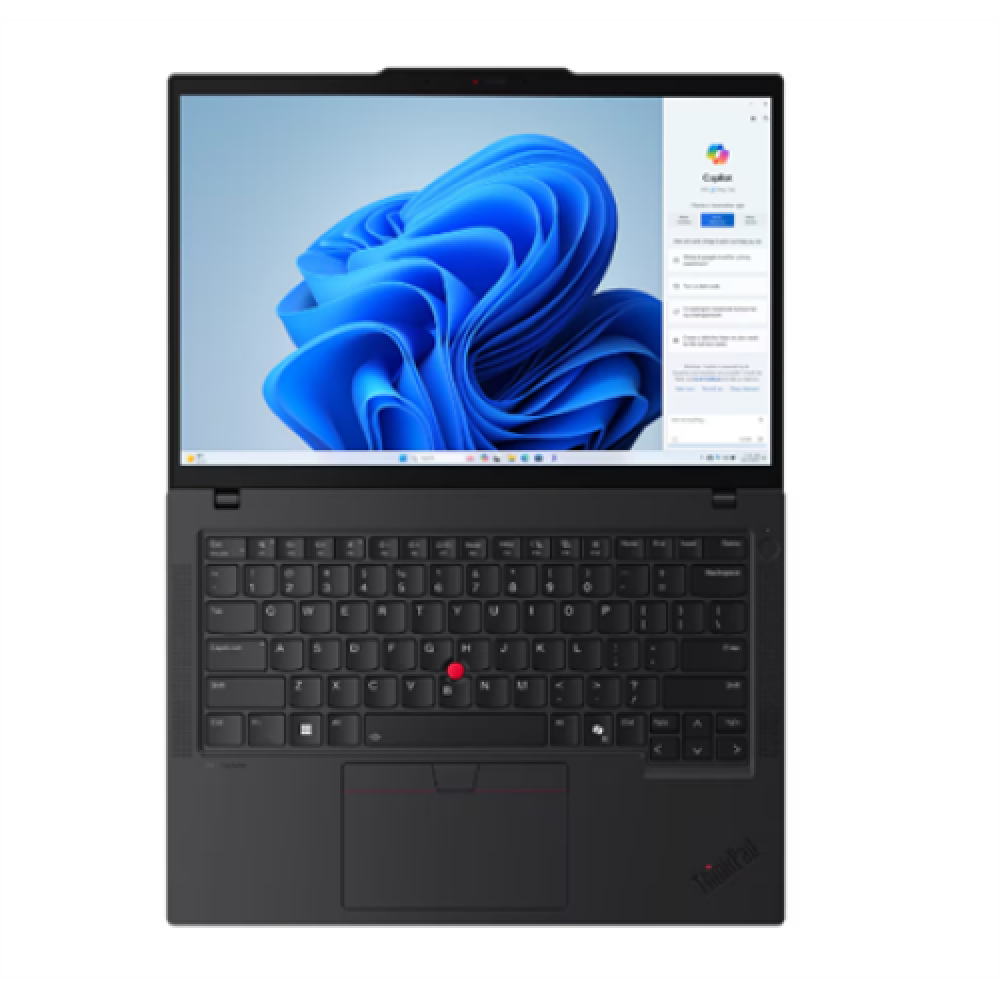 Lenovo ThinkPad T14 , Black , 14 , IPS , WUXGA , 1920 x 1200 pixels , Anti-glare , Intel Core U7 , 155U , 16 GB , SO-DIMM DDR5 , Solid-state drive capacity 512 GB , Intel Graphics , Windows 11 Pro , 802.11ax , Bluetooth version 5.3 , LTE Quectel , 4G , Ke