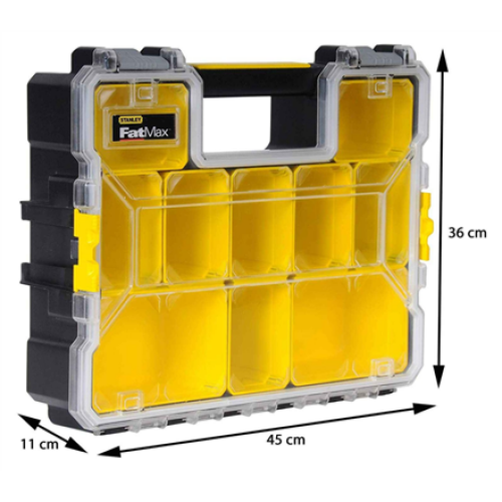 Stanley Box for small items, 43.2 x 10.9 x 33.0 cm