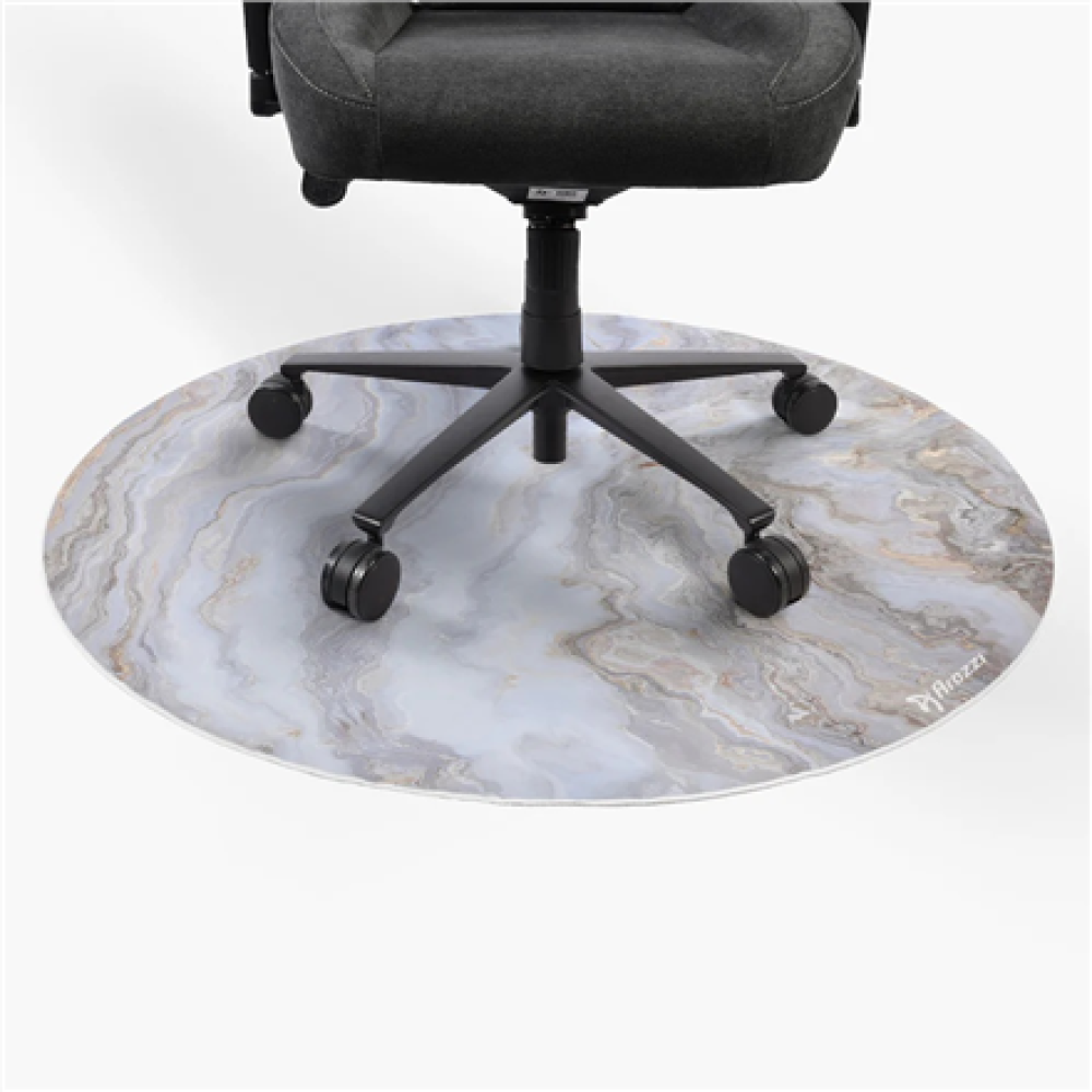 Arozzi Zona Round Floor Pad , White Marble