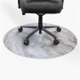 Arozzi Zona Round Floor Pad , White Marble