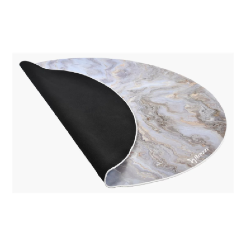 Arozzi Zona Round Floor Pad , White Marble
