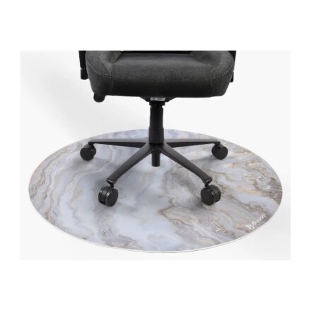 Arozzi Zona Round Floor Pad , White Marble
