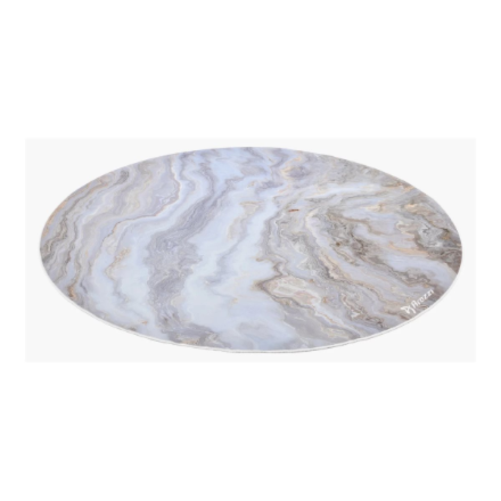 Arozzi Zona Round Floor Pad , White Marble