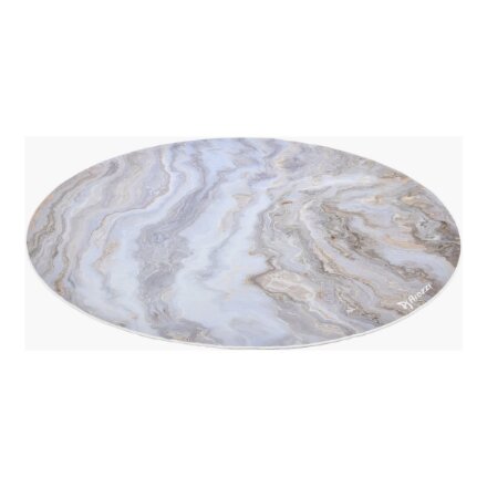 Arozzi Zona Round Floor Pad , White Marble
