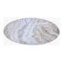Arozzi Zona Round Floor Pad , White Marble
