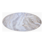 Arozzi Zona Round Floor Pad , White Marble
