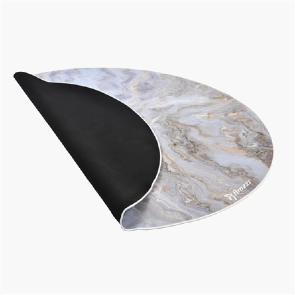 Arozzi Zona Round Floor Pad , White Marble