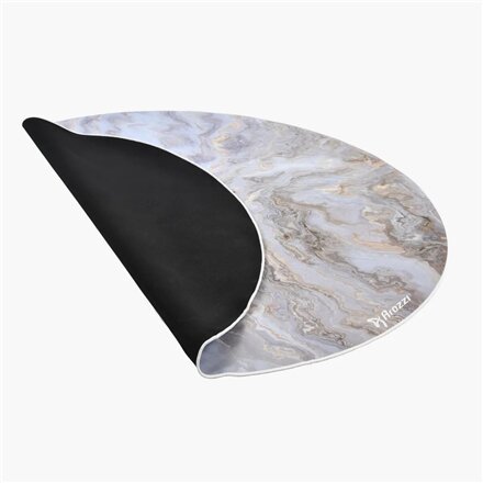 Arozzi Zona Round Floor Pad , White Marble