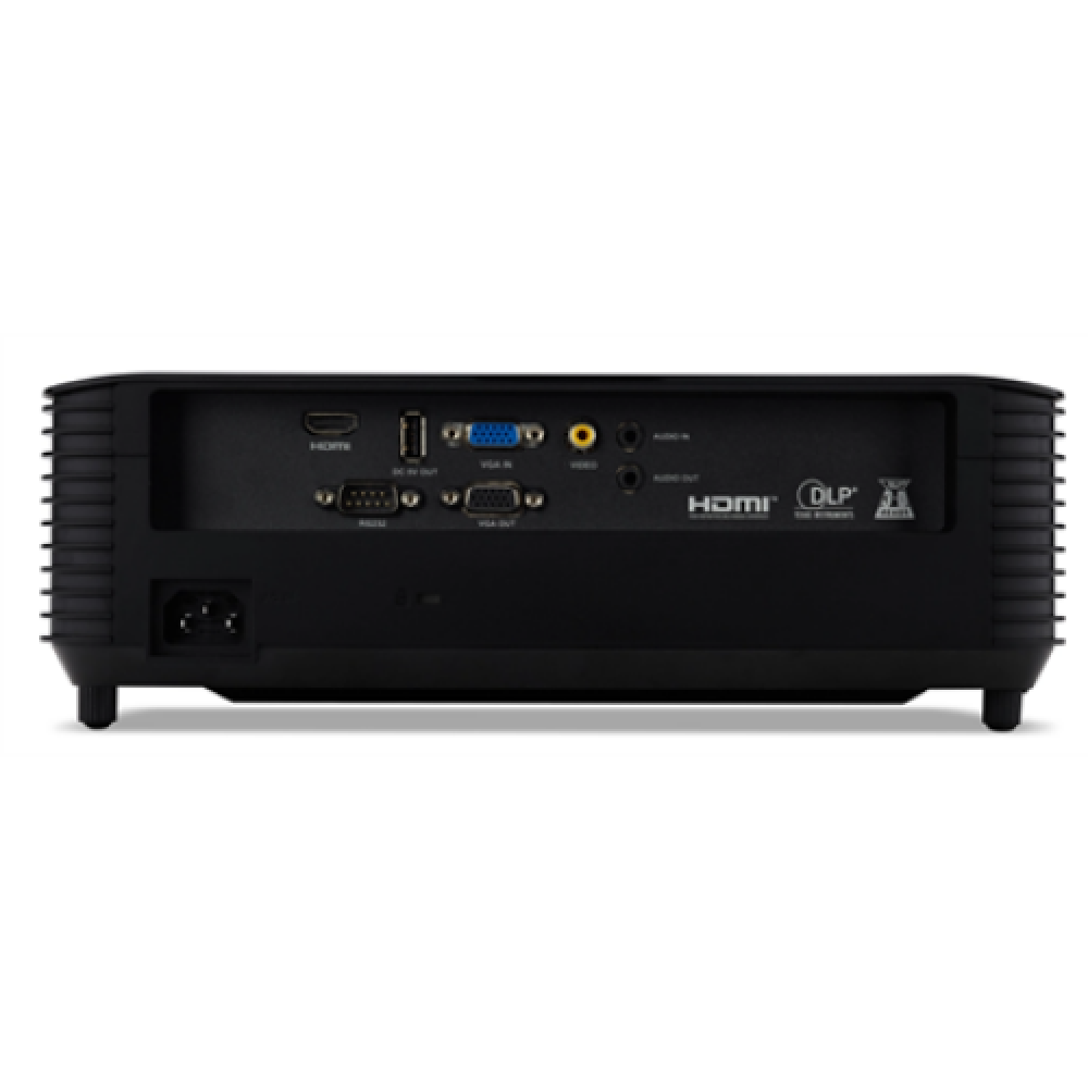 Acer X1328WHn , WXGA (1280x800) , 5000 ANSI lumens , 20000:1 , Black