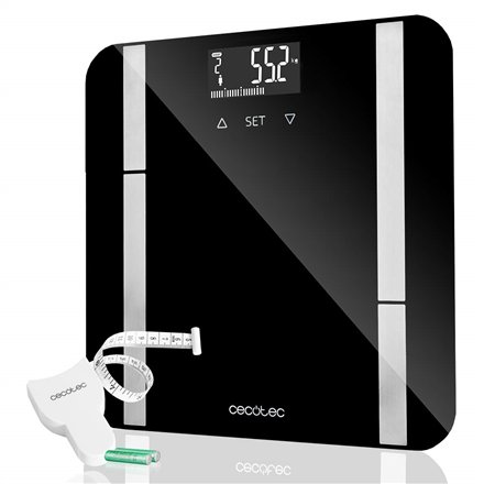 Cecotec , Smart Bathroom Scale , Surface Precision 9450 Full Healthy , Maximum weight (capacity) 180 kg , Accuracy 100 g , Black