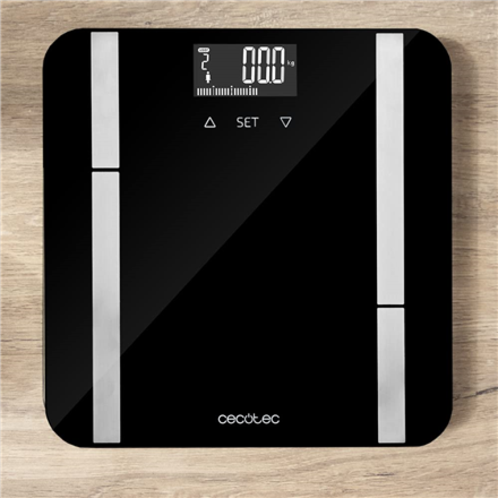 Cecotec Smart Bathroom Scale , Surface Precision 9450 Full Healthy , Maximum weight (capacity) 180 kg , Accuracy 100 g , Black
