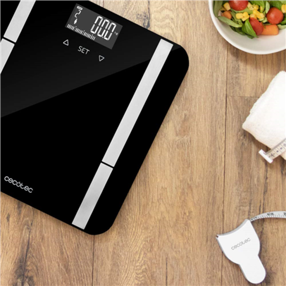 Cecotec Smart Bathroom Scale , Surface Precision 9450 Full Healthy , Maximum weight (capacity) 180 kg , Accuracy 100 g , Black