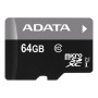 ADATA , Premier , UHS-I , 64 GB , MicroSDXC , Flash memory class 10 , Adapter