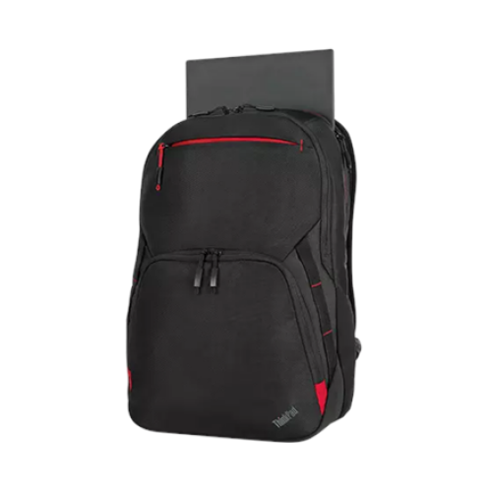 Lenovo , ThinkPad Essential Plus 15.6-inch Backpack (Sustainable & Eco-friendly, made with recycled PET: Total 28% Exterior: 60%) , Essential , Backpack , Black , 15.6