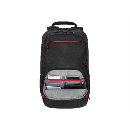 Lenovo , Essential , ThinkPad Essential Plus 15.6-inch Backpack (Sustainable & Eco-friendly, made with recycled PET: Total 28% Exterior: 60%) , Backpack , Black
