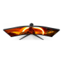AOC , Gaming Monitor , CU34G2XP/BK , 34 , VA , 21:9 , 180 Hz , 1 ms , 3440 x 1440 pixels , HDMI ports quantity 2 , Black