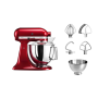 KitchenAid , Artisan Elegance Mixer , 5KSM175PSECA , 300 W , Number of speeds 10 , Bowl capacity 4.8 L , Candy Apple
