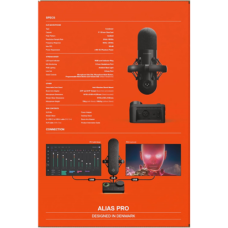 SteelSeries , Gaming Microphone , Alias Pro , Black