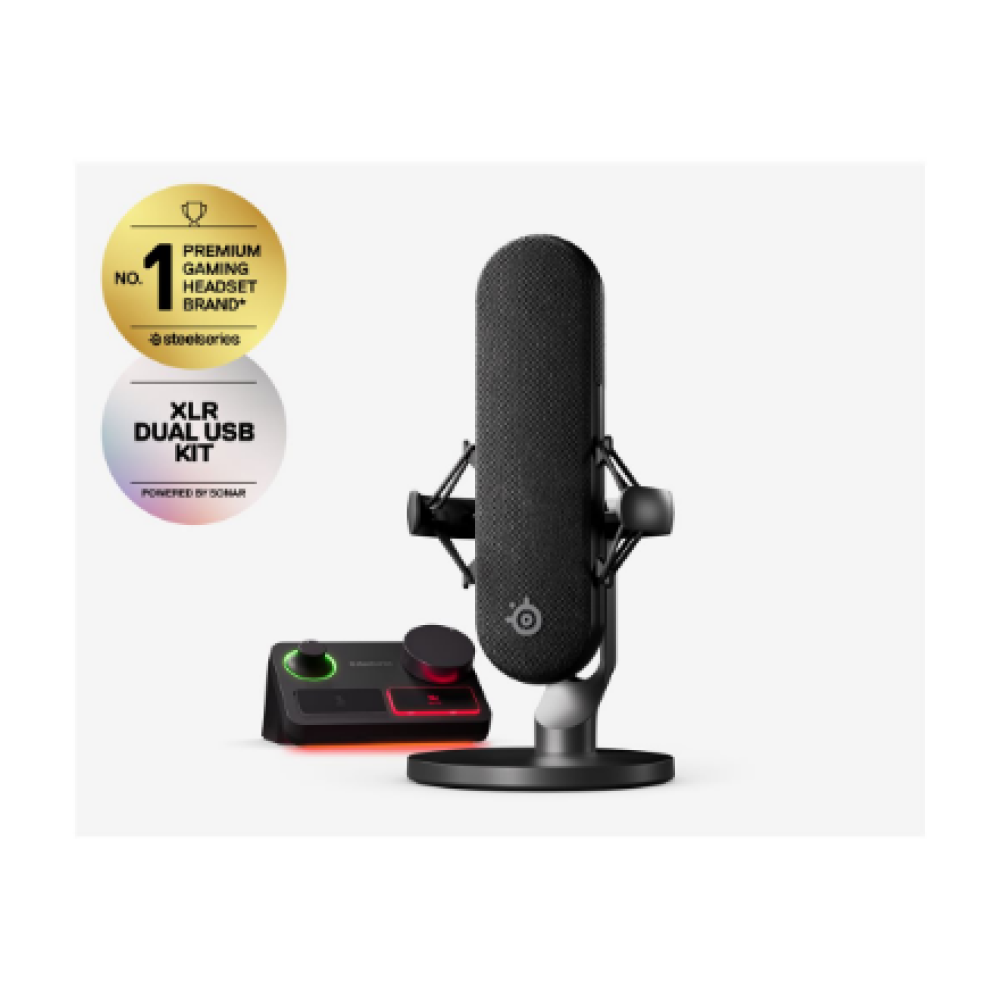 SteelSeries , Gaming Microphone , Alias Pro , Black